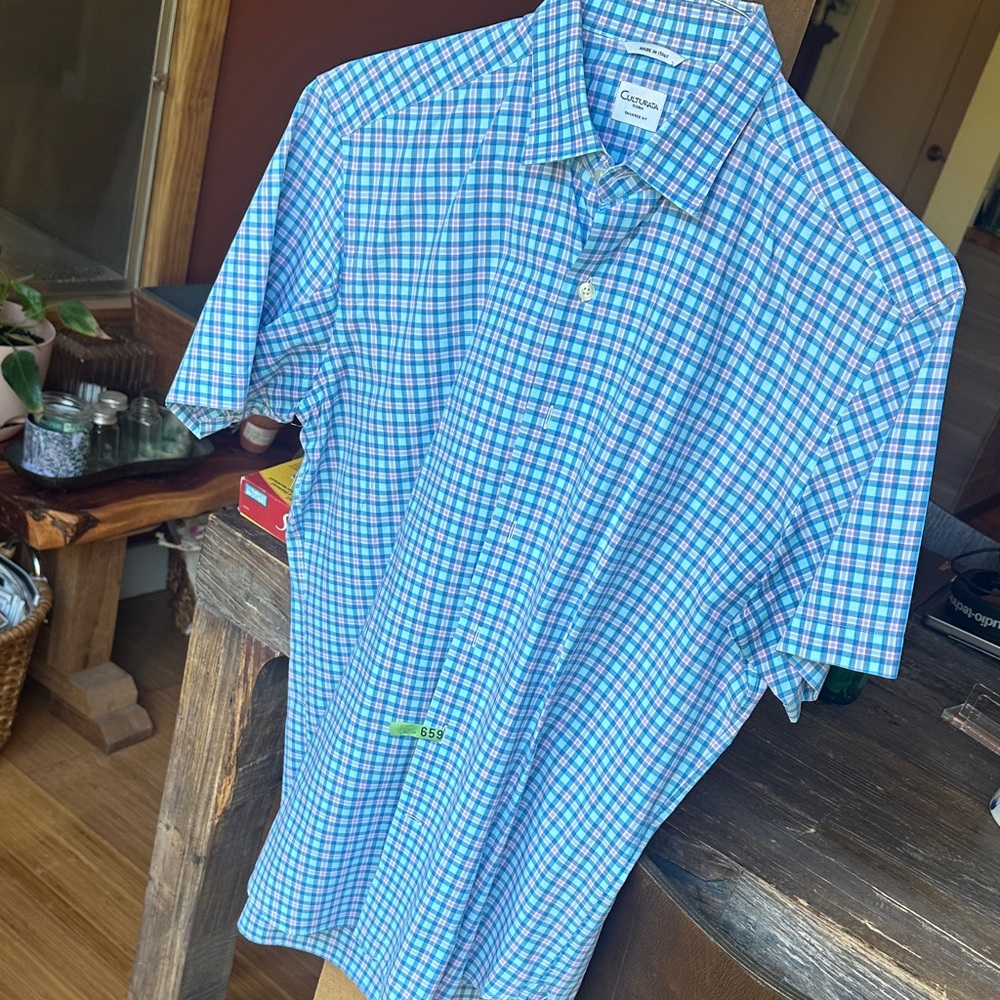 Gingham Checkered Shirt by Culturata